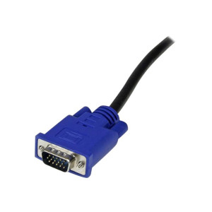 StarTech.com 3m 2-in-1 PS/2 USB KVM Kabel - Kabelsatz...