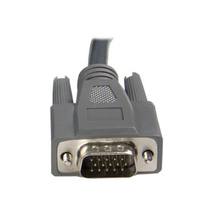 StarTech.com 3m ultradünnes USB VGA 2-in-1-KVM-Kabel...