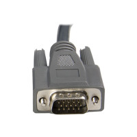 StarTech.com 3m ultradünnes USB VGA 2-in-1-KVM-Kabel - Tastatur- / Video- / Maus- (KVM-)