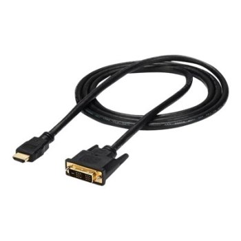 StarTech.com 6ft (1.8m) HDMI to DVI Cable, DVI-D to HDMI Display Cable (1920x1200p)