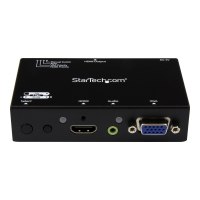 StarTech.com 2x1 VGA + HDMI to HDMI Switch / Selector Box