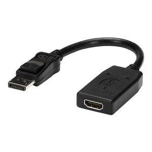 StarTech.com DisplayPort auf HDMI Video Adapter / Konverter - DP zu HDMI mit bis zu 1920x1200 - DP / HDMI Länge 24cm (Stecker/Buchse)