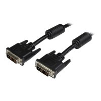 StarTech.com 5m DVI-D Single Link Kabel - St/St - DVI Monitorkabel - 1920x1200 - DVI Verbindungskabel/Anschlusskabel - Schwarz - DVI-Kabel - Single Link - DVI-D (M)