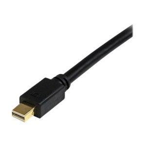 StarTech.com Cavo convertitore adattatore Mini DisplayPort a DVI da 91 cm – Mini DP a DVI 1920x1200 - Nero - 0,9 m - mini DisplayPort - DVI-D - Maschio - Maschio - Dritto