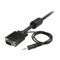 StarTech.com 2m Coax High Resolution Monitor VGA Video Cable with Audio