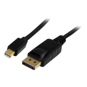 StarTech.com 1m Mini DisplayPort 1.2 auf DisplayPort Adapterkabel - mDP zu DP 4k x 2k Kabel - St/St - DisplayPort-Kabel - Mini DisplayPort (M)