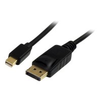 StarTech.com 1m Mini DisplayPort 1.2 auf DisplayPort Adapterkabel - mDP zu DP 4k x 2k Kabel - St/St - DisplayPort-Kabel - Mini DisplayPort (M)