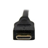 StarTech.com 1m Mini HDMI auf DVI Kabel - mini HDMI Typ-C / DVI-D Adapterkabel - St/St - Videokabel - DVI-D (M)