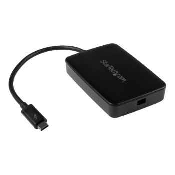 StarTech.com Thunderbolt 3 to Thunderbolt 2 Adapter, TB3 Laptop to TB2 Displays & Devices, Thunderbolt 2 20Gbps or Thunderbolt 1 10Gbps, TB3 to TB2 Converter, TB3 Certified, Windows & Mac