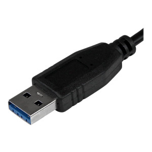 StarTech.com Hub Mini USB 3.0 SuperSpeed a 4 porte portatile - Nero - USB 3.2 Gen 1 (3.1 Gen 1) Type-A - USB 3.2 Gen 1 (3.1 Gen 1) Type-A - 5000 Mbit/s - Nero - Plastica - Potenza