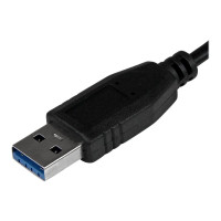 StarTech.com Hub Mini USB 3.0 SuperSpeed a 4 porte portatile - Nero - USB 3.2 Gen 1 (3.1 Gen 1) Type-A - USB 3.2 Gen 1 (3.1 Gen 1) Type-A - 5000 Mbit/s - Nero - Plastica - Potenza