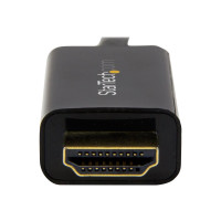 StarTech.com 1m DisplayPort auf HDMI Konverterkabel - 4K - DP auf HDMI Adapter mit Kabel - Ultra HD 4K - St/St - Videokabel - DisplayPort (M)