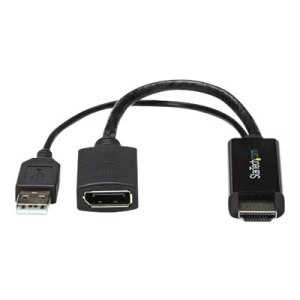 StarTech.com HDMI auf DisplayPort Adapter - HDMI auf DisplayPort Konverter mit USB Power