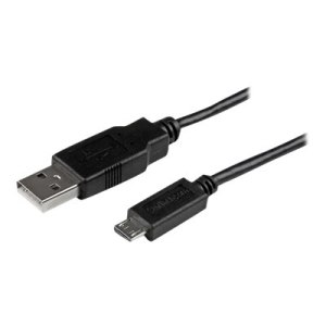 StarTech.com 1m Mobile Charge Sync USB to Slim Micro USB Cable M/M