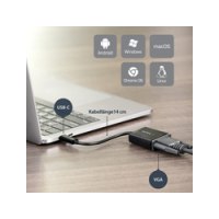 StarTech.com USB-C auf VGA Adapter - USB Typ-C zu VGA Video Konverter