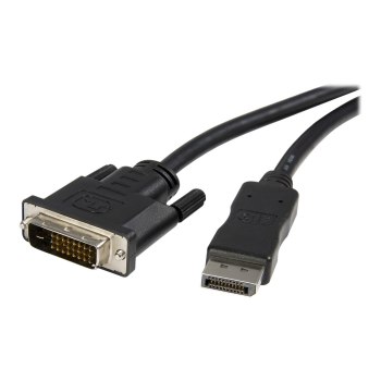 StarTech.com 3m DisplayPort auf DVI Adapter Konverter Kabel / DP zu DVI (Stecker/Stecker)