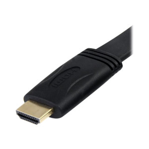 StarTech.com 5m Flat High Speed HDMI Cable with Ethernet...