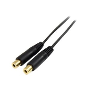 StarTech.com 15cm Stereo Splitter Kabel - 3,5mm Klinke Stecker auf 2x 3,5mm Buchse