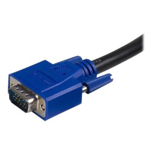 StarTech.com KVM Kabel USB VGA für KVM Switch 1,8m - Kabelsatz für KVM Umschalter 2x USB A/B Stecker 2x VGA Stecker- Octopuskabel - Tastatur- / Video- / Maus- / USB-Kabel - HD-15 (VGA)