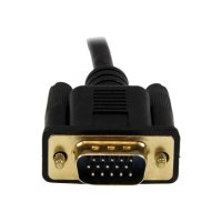 StarTech.com HDMI to VGA Cable - 10 ft / 3m - 1080p - 1920 x 1200 - Active HDMI Cable - Monitor Cable - Computer Cable (HD2VGAMM10)