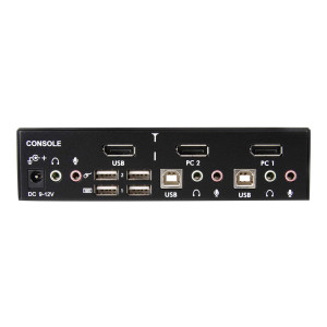 StarTech.com 2 Port DisplayPort USB KVM Switch