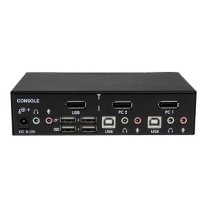 StarTech.com 2 Port DisplayPort USB KVM Switch
