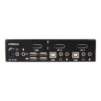 StarTech.com 2 Port DisplayPort USB KVM Switch