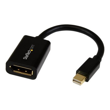 StarTech.com 6in Mini DisplayPort to DisplayPort Video Cable Adapter (MDP2DPMF6IN)