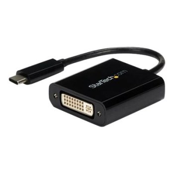 StarTech.com USB-C auf DVI Adapter - USB Type-C DVI Konverter für MacBook, ChromeBook Pixel oder andere USB-C Geräte mit DP über USB C