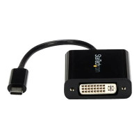 StarTech.com USB-C auf DVI Adapter - USB Type-C DVI Konverter für MacBook, ChromeBook Pixel oder andere USB-C Geräte mit DP über USB C