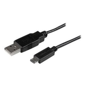 StarTech.com 2m Mobile Charge Sync USB to Slim Micro USB...