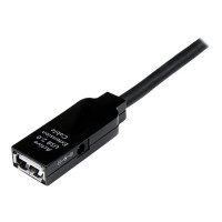 StarTech.com 10m aktives USB 2.0 Verlängerungskabel - St/Bu - USB Verlängerung / Repeater Kabel - USB-Verlängerungskabel - USB (W)