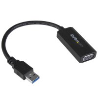 StarTech.com USB 3.0 auf VGA Adapter / Konverter mti on-board driver - 1920x1200 - USB/VGA-Adapter - USB Typ A (M)