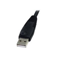 StarTech.com 1,8m 4-in-1 USB DisplayPort KVM-Switch Kabel mit Audio und Mikrofon - Video- / USB- / Audio-Kabel - USB, mini-phone stereo 3.5 mm, DisplayPort (M)