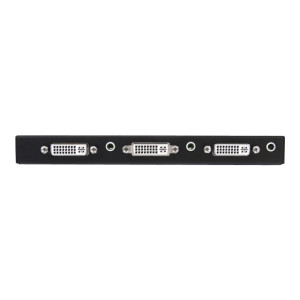 StarTech.com Sdoppiatore video DVI 2 porte con audio - DVI - 2x DVI - 1920 x 1200 Pixel - Nero - Alluminio - 10 m