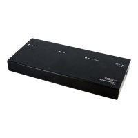 StarTech.com Sdoppiatore video DVI 2 porte con audio - DVI - 2x DVI - 1920 x 1200 Pixel - Nero - Alluminio - 10 m