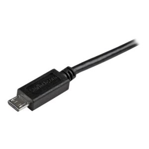 StarTech.com 0,5m Micro USB Ladekabel für Android Smartphones und Tablets - USB A auf Micro B Kabel / Datenkabel / Anschlusskabel - USB-Kabel - Micro-USB Typ B (M)