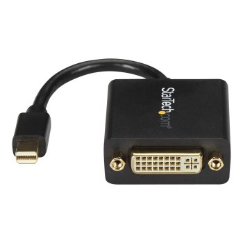 StarTech.com Aktiver Mini DisplayPort auf DVI Adapter - mDP zu DVI-I Konverter (Stecker/Buchse)