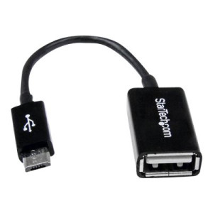 StarTech.com 5in Micro USB to USB OTG Host Adapter -...