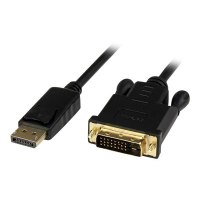 StarTech.com 90cm Aktives DisplayPort auf DVI Kabel - Stecker/Stecker - DP zu DVI Adapter/ Konverter - 1920x1200 / 1080p - Schwarz - DisplayPort-Kabel - DisplayPort (M)