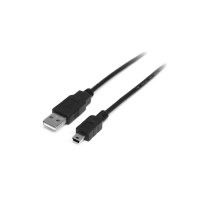 StarTech.com 1 m Mini USB 2.0 Kabel - A auf Mini B – Stecker/Stecker - USB Anschlusskabel - USB-Kabel - USB (M)