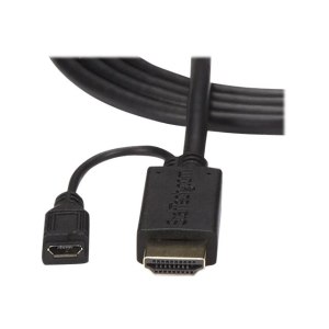 StarTech.com Cavo Convertitore attivo HDMI a VGA - Adattatore HDMI a VGA M/M - 1920x1200 / 1080p da 1,8m - 1,9 m - VGA (D-Sub) - HDMI + Micro USB - Maschio - Maschio/Femmina - Dritto