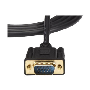 StarTech.com Cavo Convertitore attivo HDMI a VGA - Adattatore HDMI a VGA M/M - 1920x1200 / 1080p da 1,8m - 1,9 m - VGA (D-Sub) - HDMI + Micro USB - Maschio - Maschio/Femmina - Dritto