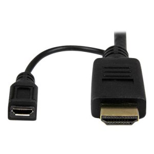 StarTech.com Cavo Convertitore attivo HDMI a VGA - Adattatore HDMI a VGA M/M - 1920x1200 / 1080p da 1,8m - 1,9 m - VGA (D-Sub) - HDMI + Micro USB - Maschio - Maschio/Femmina - Dritto