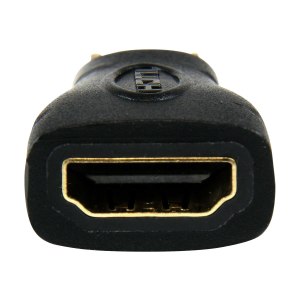 StarTech.com Adattatore convertitore HDMI a mini HDMI - HDMI femmina a HDMI maschio per camera o TV ad HD - Mini HDMI - HDMI - Nero