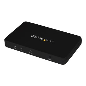 StarTech.com Sdoppiatore Splitter HDMI 4k 30hz 1x2 porte con custodia in alluminio - HDMI - 4096 x 2160 Pixel - Nero - Alluminio - 1280 x 720 (HD 720),1920 x 1080 (HD 1080),1920 x 1200 (WUXGA),2560 x 1600 (WQXGA) - 720p,1080p,2160p