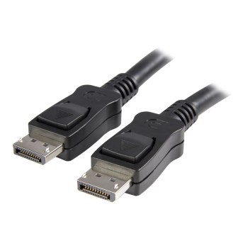 StarTech.com 3m DisplayPort 1.2 Kabel mit Verriegelung (Stecker/Stecker)