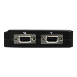 StarTech.com 2 Port USB KVM Switch Kit mit Audio und Kabeln