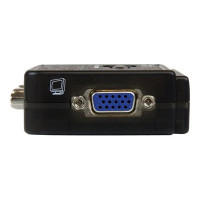 StarTech.com 2 Port USB KVM Switch Kit mit Audio und Kabeln