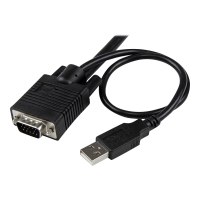 StarTech.com 2 Port USB VGA Cable KVM Switch